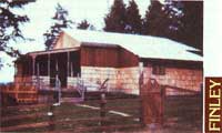 Photo of the Finley home's winning low-budget home-building design.